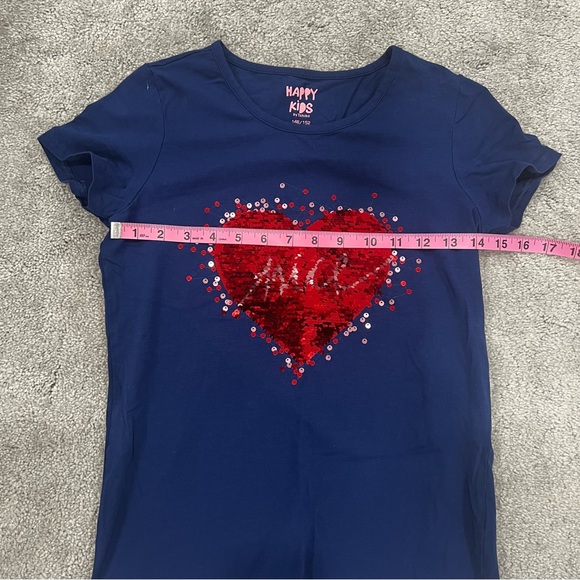 Tchibo Happy Kids Short Sleeve T-Shirt Girls Sz 146-152 (US 11-12) - Picture 9 of 9